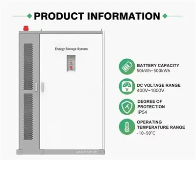 Blade lithium battery energy storage