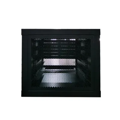 How many grounding holes are there on the photovoltaic panel 