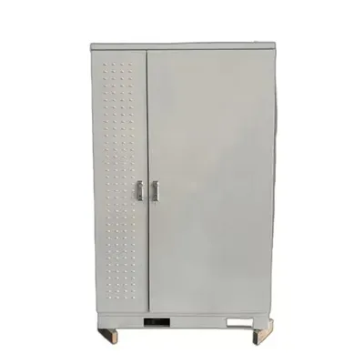 How to repair the solar energy storage cabinet on the roof