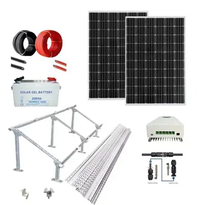 How much solar energy does the water pump use in a day