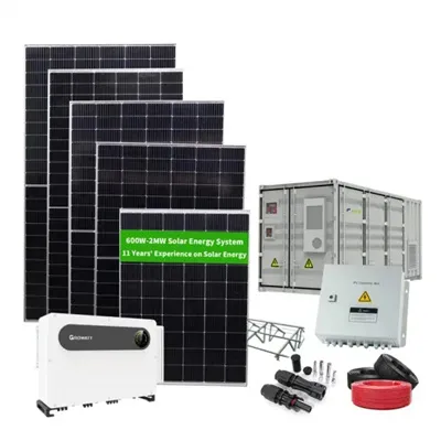 Install wind power in container house