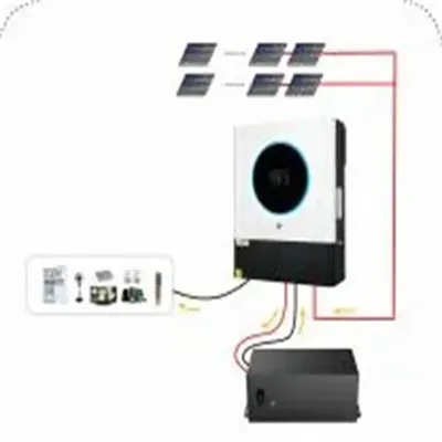 Photovoltaic waterproof bracket installation diagram